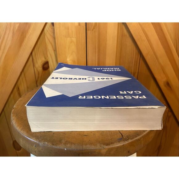 1961 CHEVROLET IMPALA BISCAYNE BEL AIR NOMAD ORIGINAL FACTORY SERVICE MANUAL (53 - Picture 4 of 8